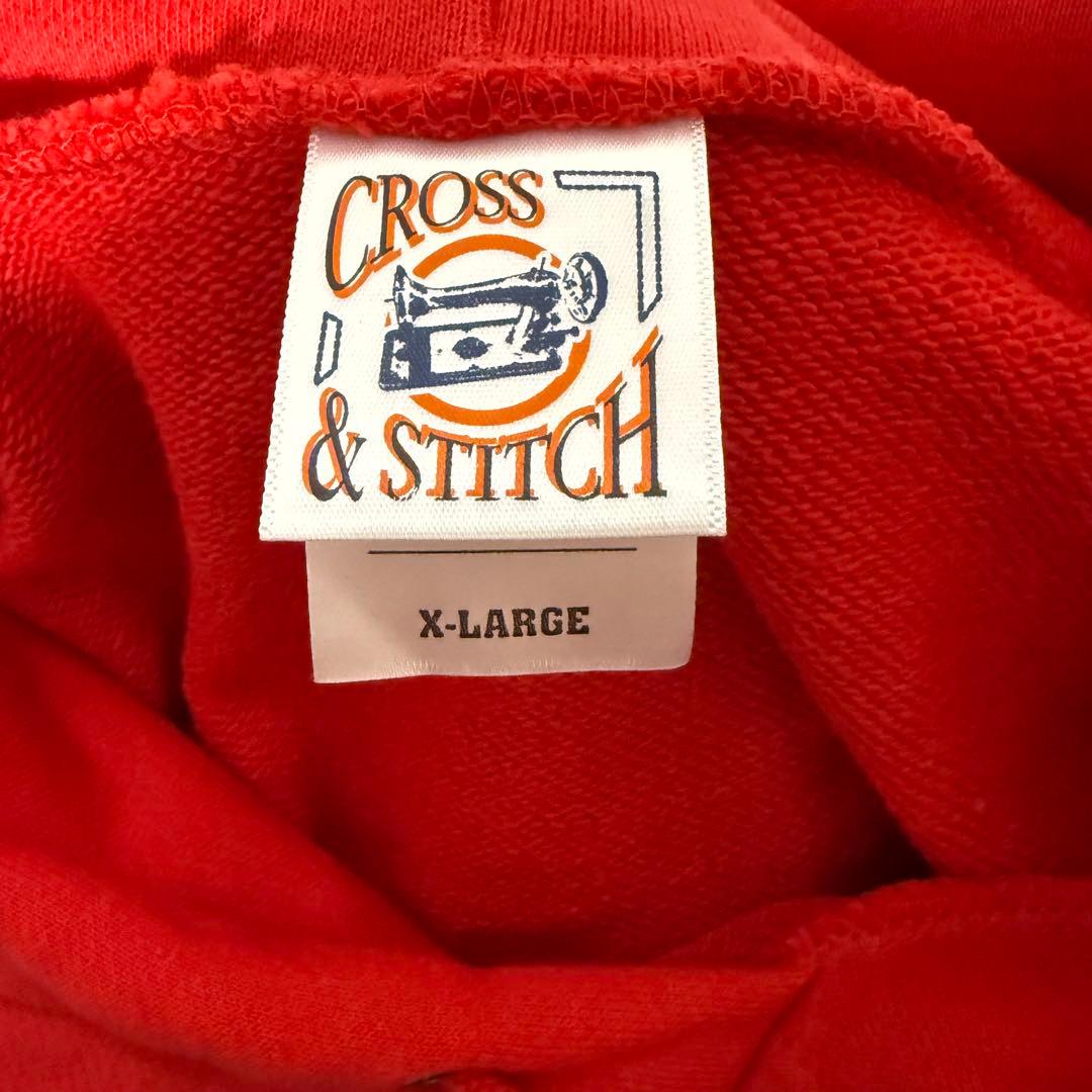 サバシスター ロゴパーカーRED サイズXL - メルカリ