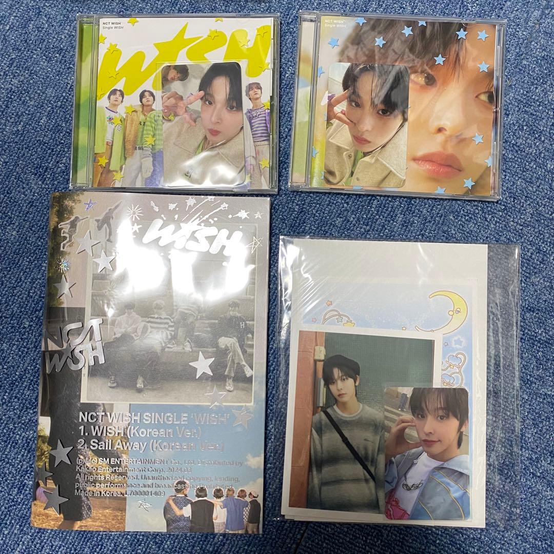 NCT WISH アルバム トレカ リク セット - メルカリ