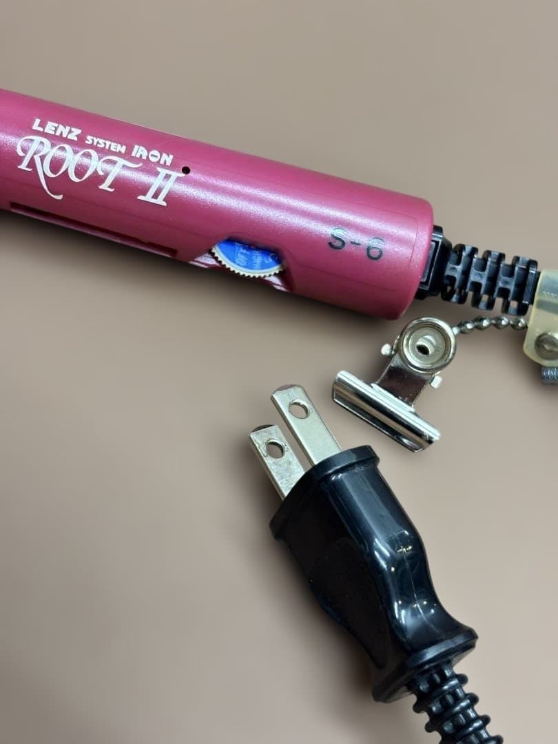 未使用品 LENZ S-6元巻きレンツルートアイロン 理容アイロン - メルカリ