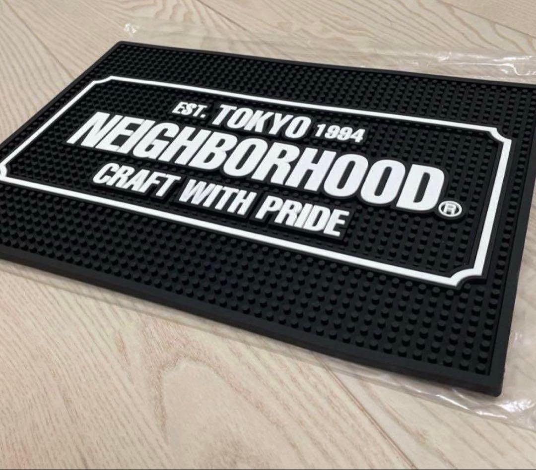 新品 NEIGHBORHOOD LOGO BAR MAT NEIGHBORHOOD LOGO BAR MAT ネイバーフッド バーマット｜Yahoo!フリマ