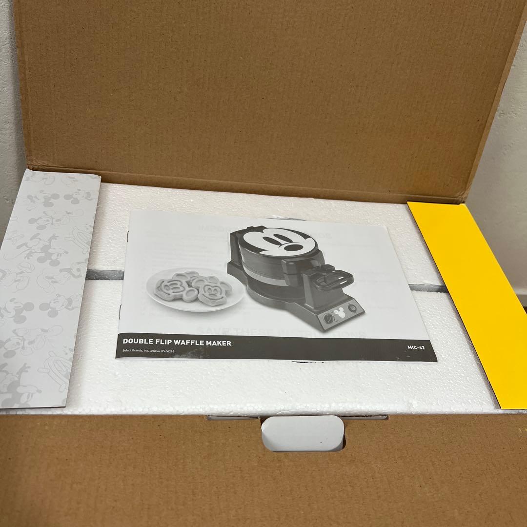 新品未開封・超希少』90周年記念 ディズニーミッキーワッフルメーカー