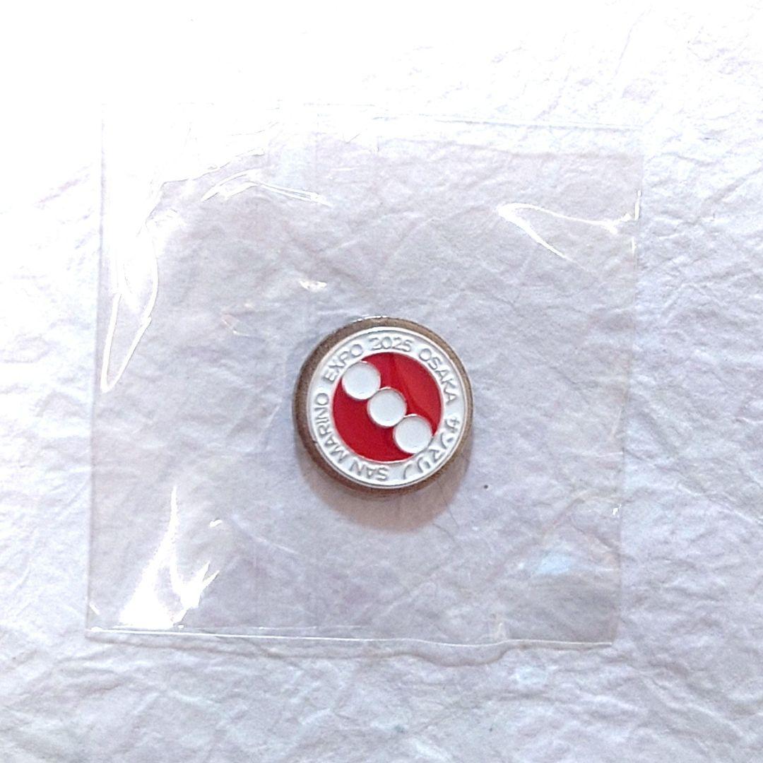 大阪 万博 サンマリノ イタリア パビリオン 限定 ピンバッジ - メルカリ