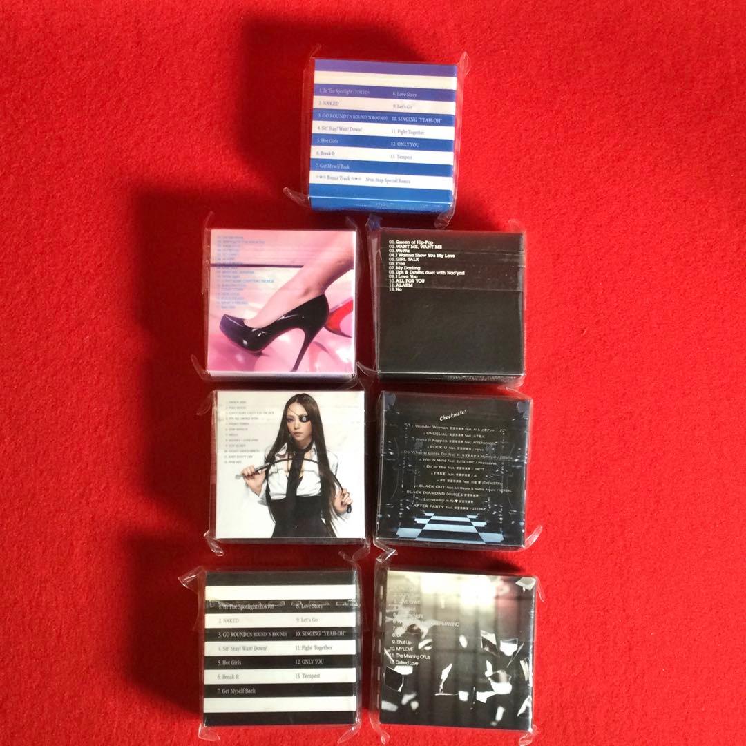 プレイボタン 安室奈美恵 7個セット 缶バッチ 20周年 ローソン限定