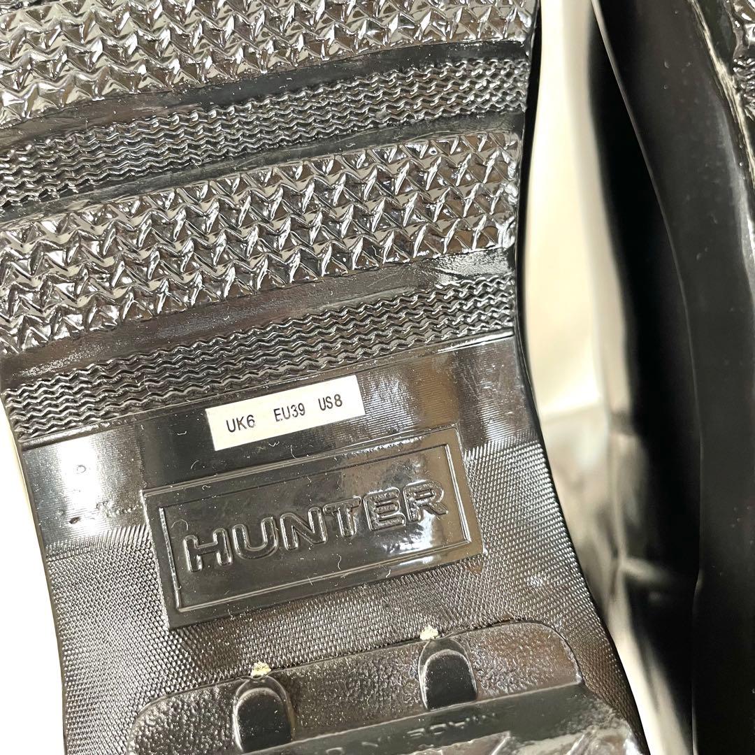 極美品✨ハンター グロス トールブーツ グラデーション ロング 艶あり