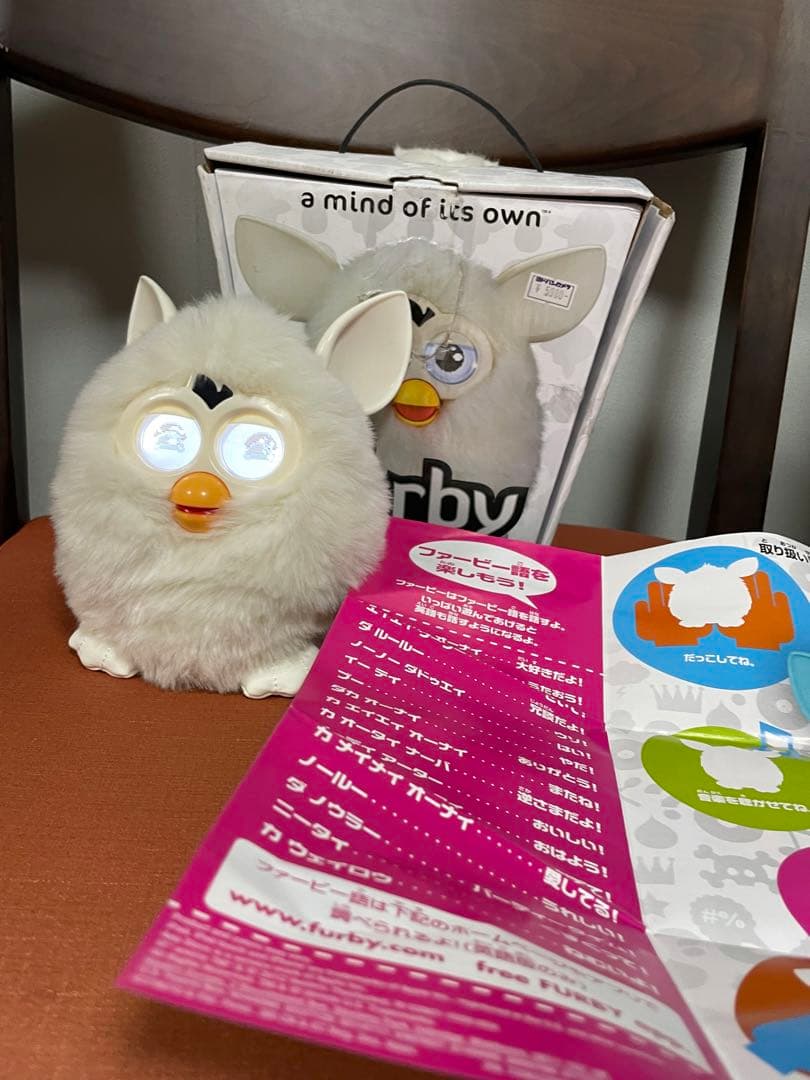 動作確認済み！ファービー3 マシュマロホワイト 2012 - メルカリ