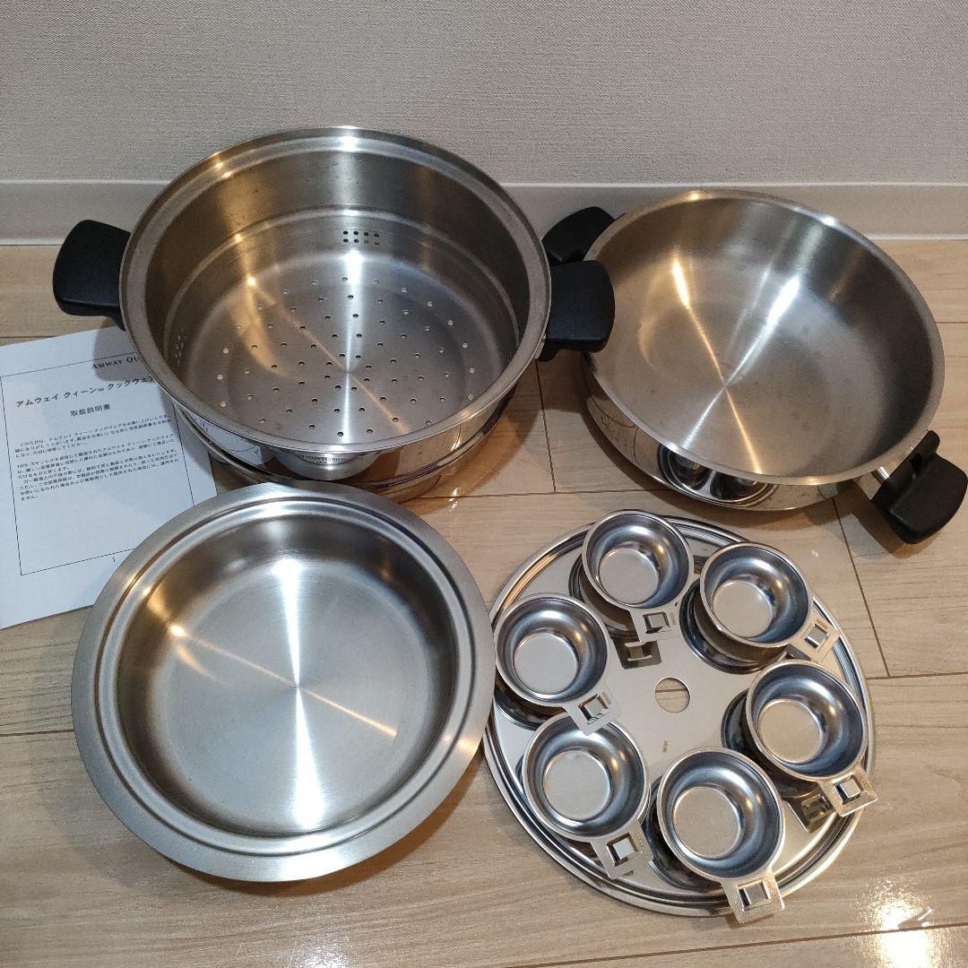 新品未使用品】アムウェイ クィーン 6L シチューパンセットの付属品