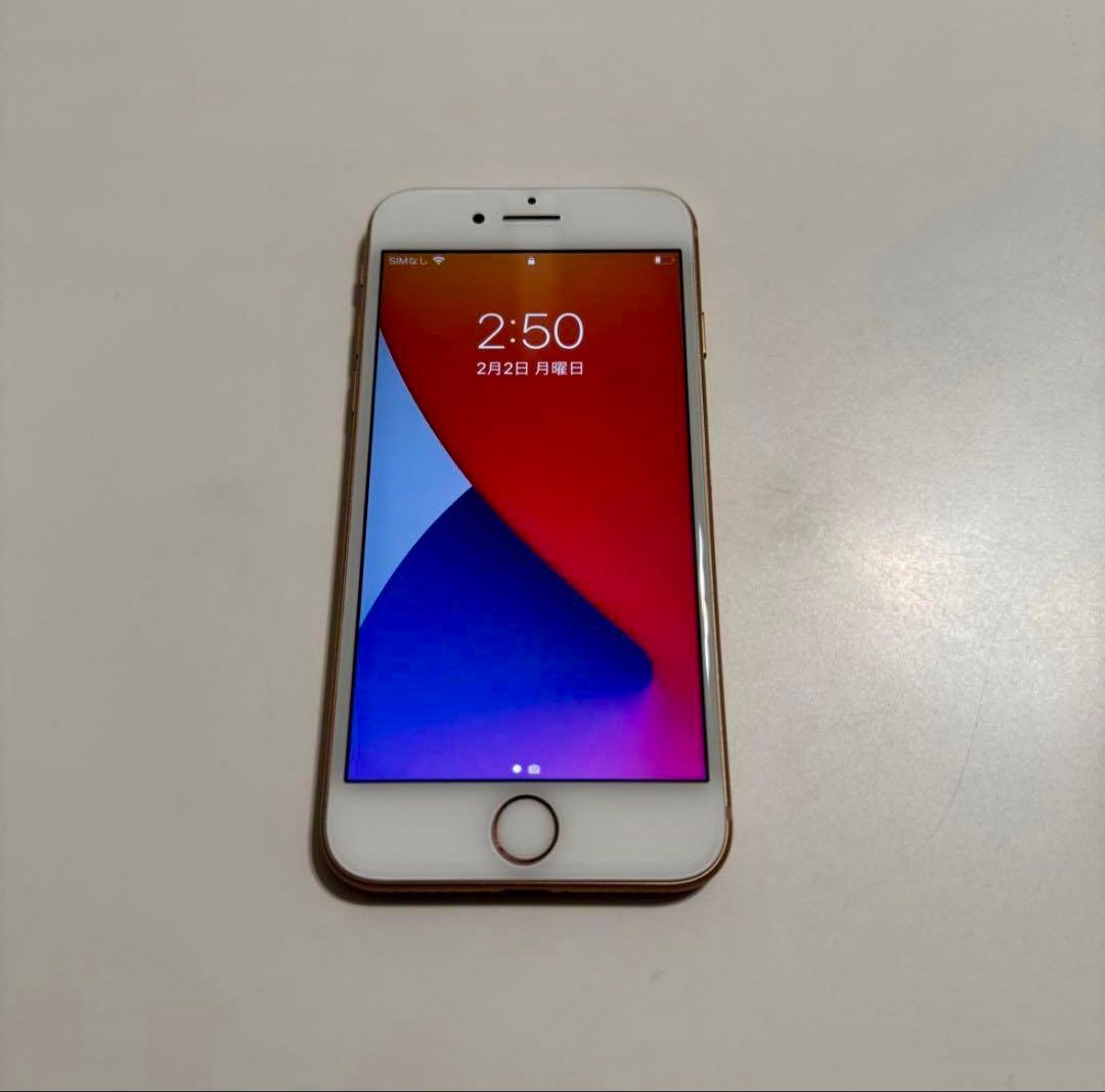 Apple iPhone8 64GB ゴールド MQ7A2J／A SIMフリー - メルカリ