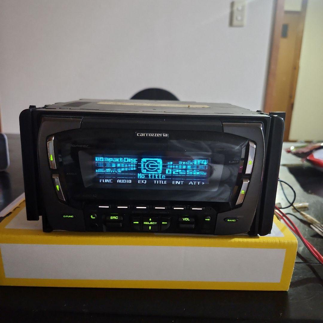 carrozzeria RH-P717/MD CD・MDプレーヤー Pioneer Carrozzeria FH-P717MD 2DIN Car Audio CD MD DSP EQ SFC Fast