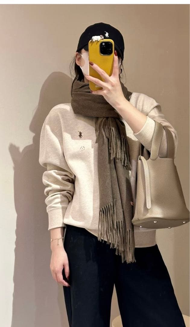 POLO ラルフローレン トレーナー スウェット ベージュ