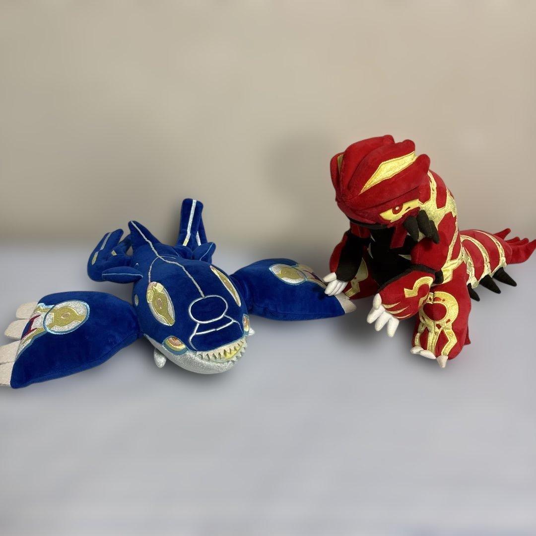 ポケモンセンター限定 ゲンシカイオーガ ゲンシグラードン 希少 レア