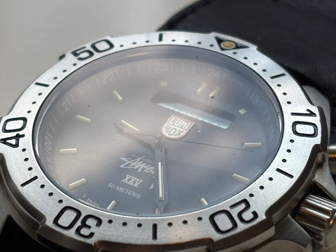 コラボ/Stussy/25周年/時計/LUMINOX/別注/デジアナ/限定/良品 - メルカリ