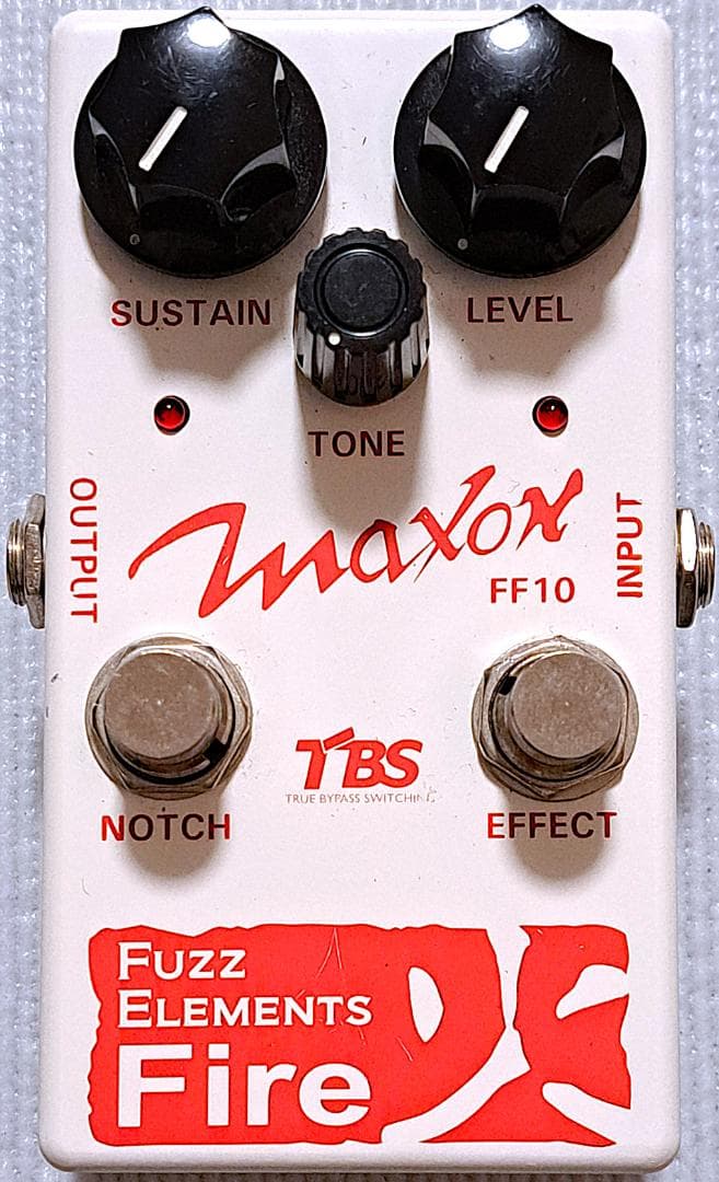 ■MAXON FUZZ ELEMENTS Fire 火 FFB10 マクソン Amazon | MAXON マクソン ギター用エフェクター FF10 Fuzz Elements