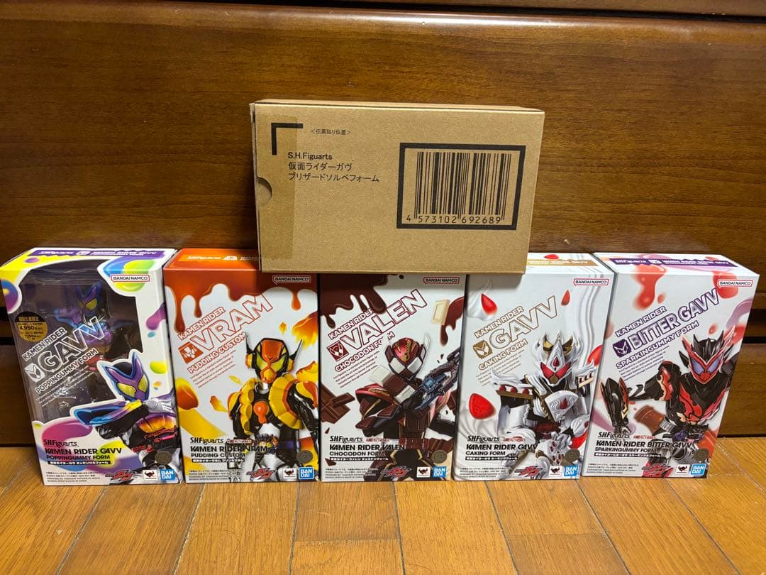 仮面ライダーガヴ　shfiguarts セット売り S.H.Figuartsも食べつくす！ 1/25店頭発売「仮面ライダーガヴ