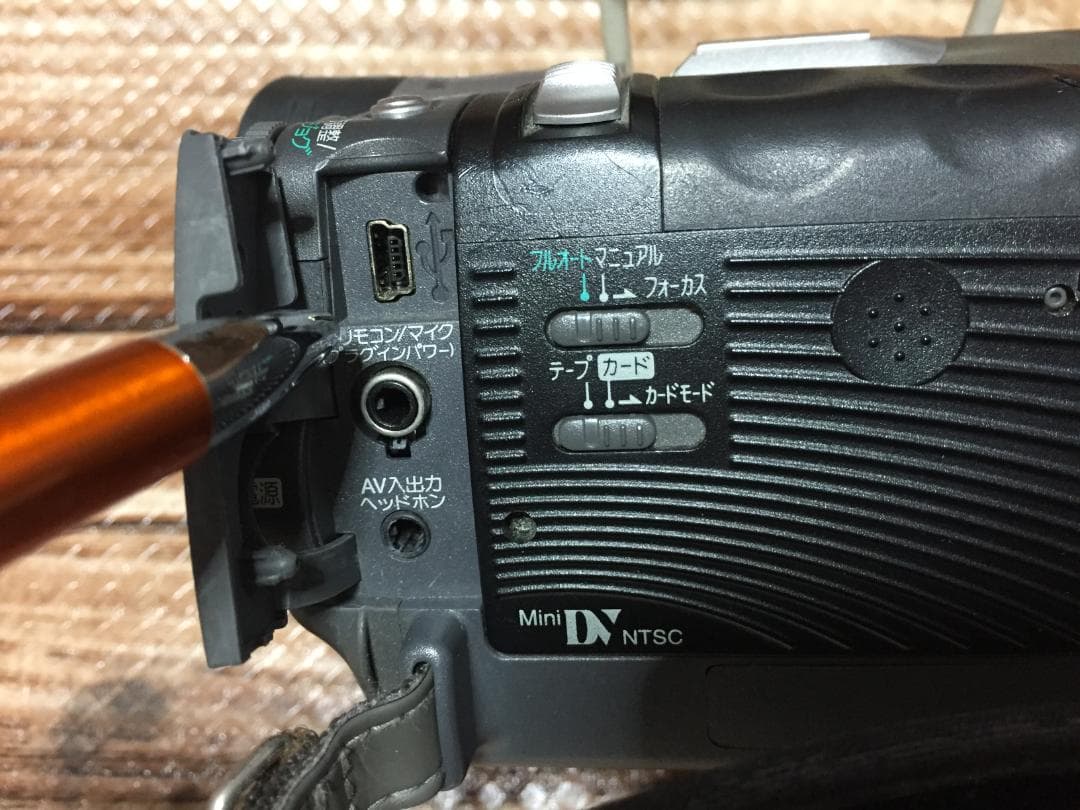 撮影再生ダビングOK　Panasonic　NV-GS70　付属品あり　動作良好