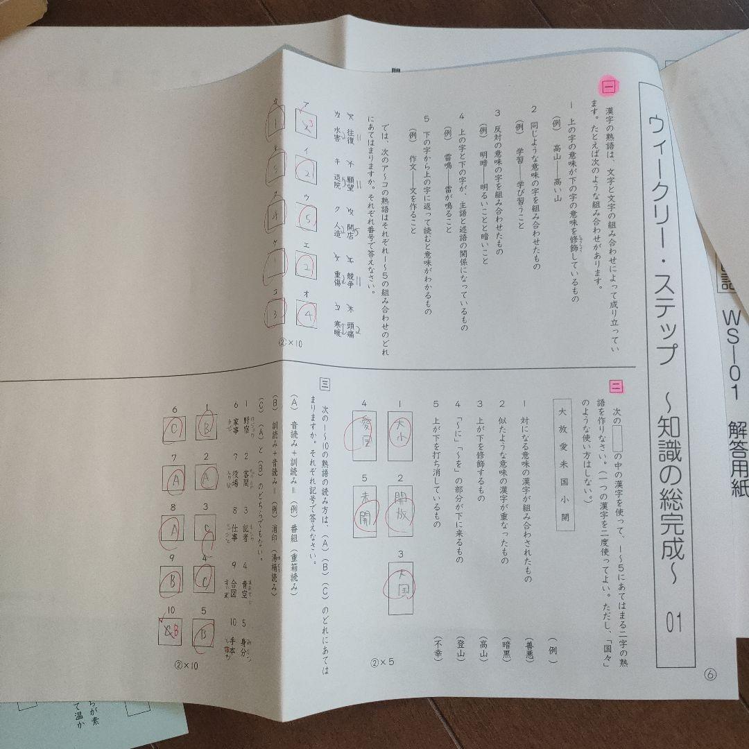 サピックス 6年 土特 ウィークリーサピックス 国語 - メルカリ