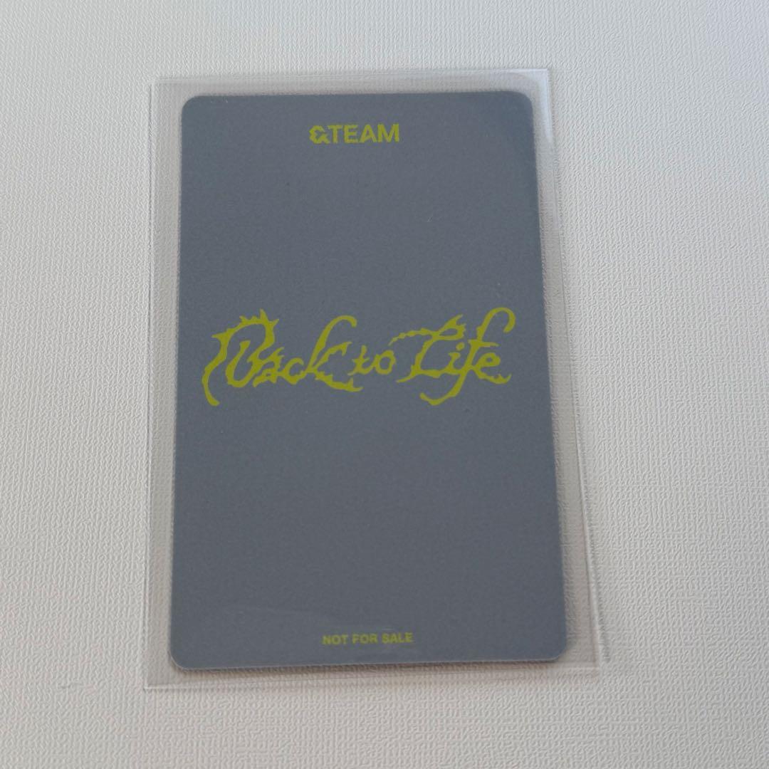 &TEAM Back to Life ラキドロ 2弾 NICHOLAS ニコラス - メルカリ