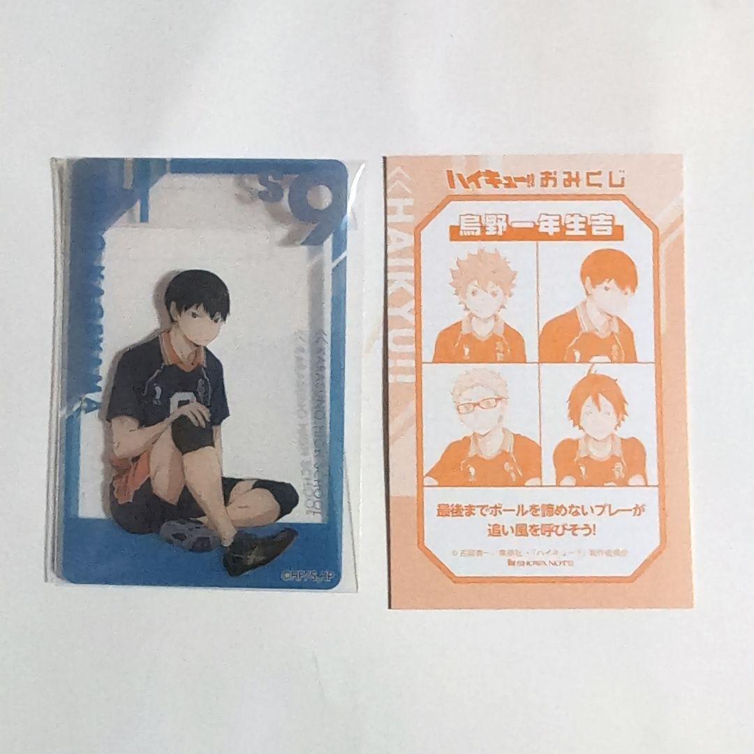 ハイキューBIGオーロラブロッキー 影山飛雄 おみくじ おすわり版権