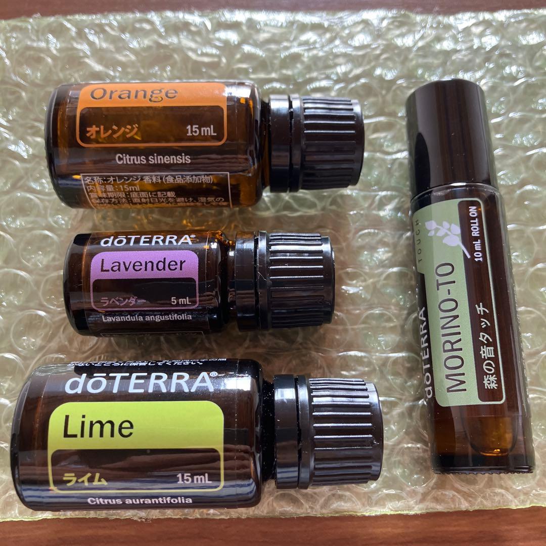 doTERRA ドテラ エッセンシャルオイル４点セット ドテラ エッセンシャルオイル イントロキット/スターターキット
