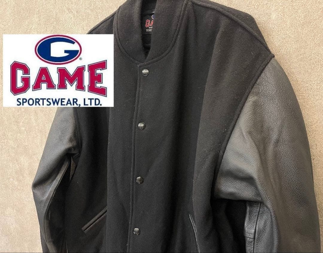 ⭐️ vintage⭐️ GAME SPORTSWEAR バーシティ ジャケット GAME Sportswear ゲームスポーツウェア The Varsity Jacket ヴァー
