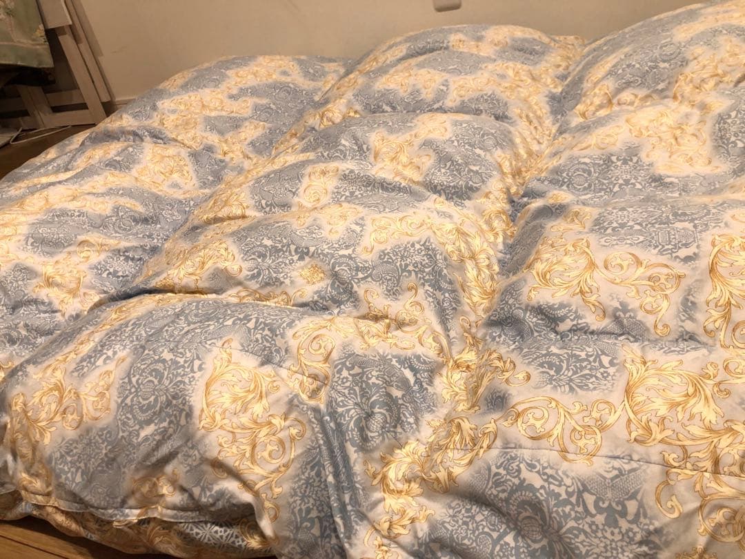 東洋羽毛 ルモーネ 2層キルト ゴア 羽毛布団 グースダウン シングル 1.3k