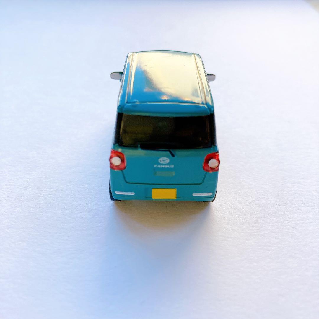 ダイハツムーヴキャンバス ガチャ canbus ミニカー レイクブルー