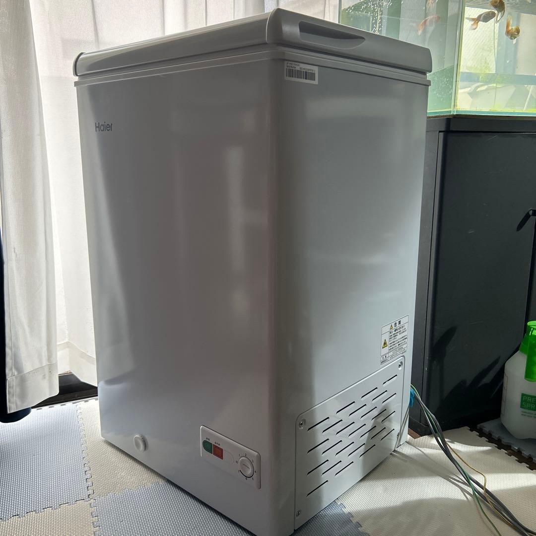 発送不可 未使用 ハイアール 冷凍庫 100L 上開き JF-HSC10A ハイアール(Haier) 冷凍庫 100L 上開き式冷凍庫 JF-HSC10A(W)幅54.5cm