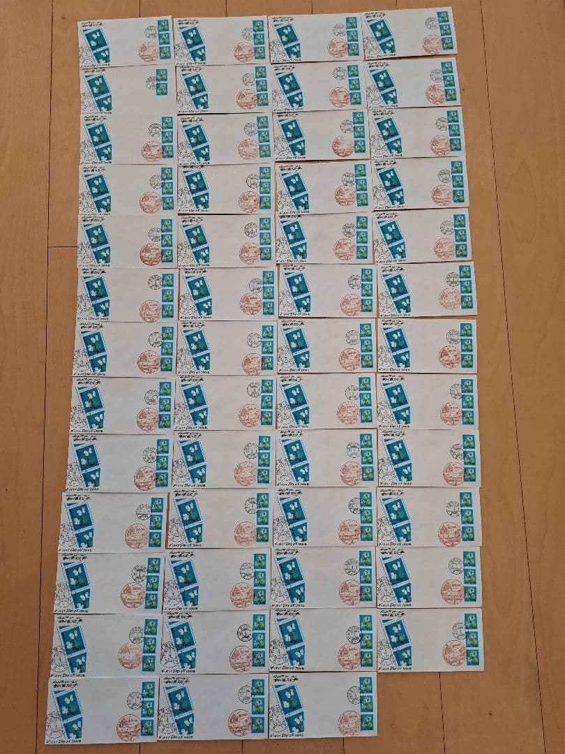 (マッサーはやし)　初日カバー　松屋木版　219通　日本