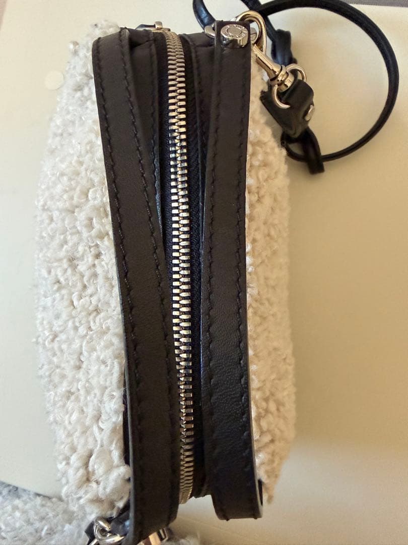 GIANNI CHIARINI ジャンニ キアリーニ ALIFA ボア バッグS - バッグ