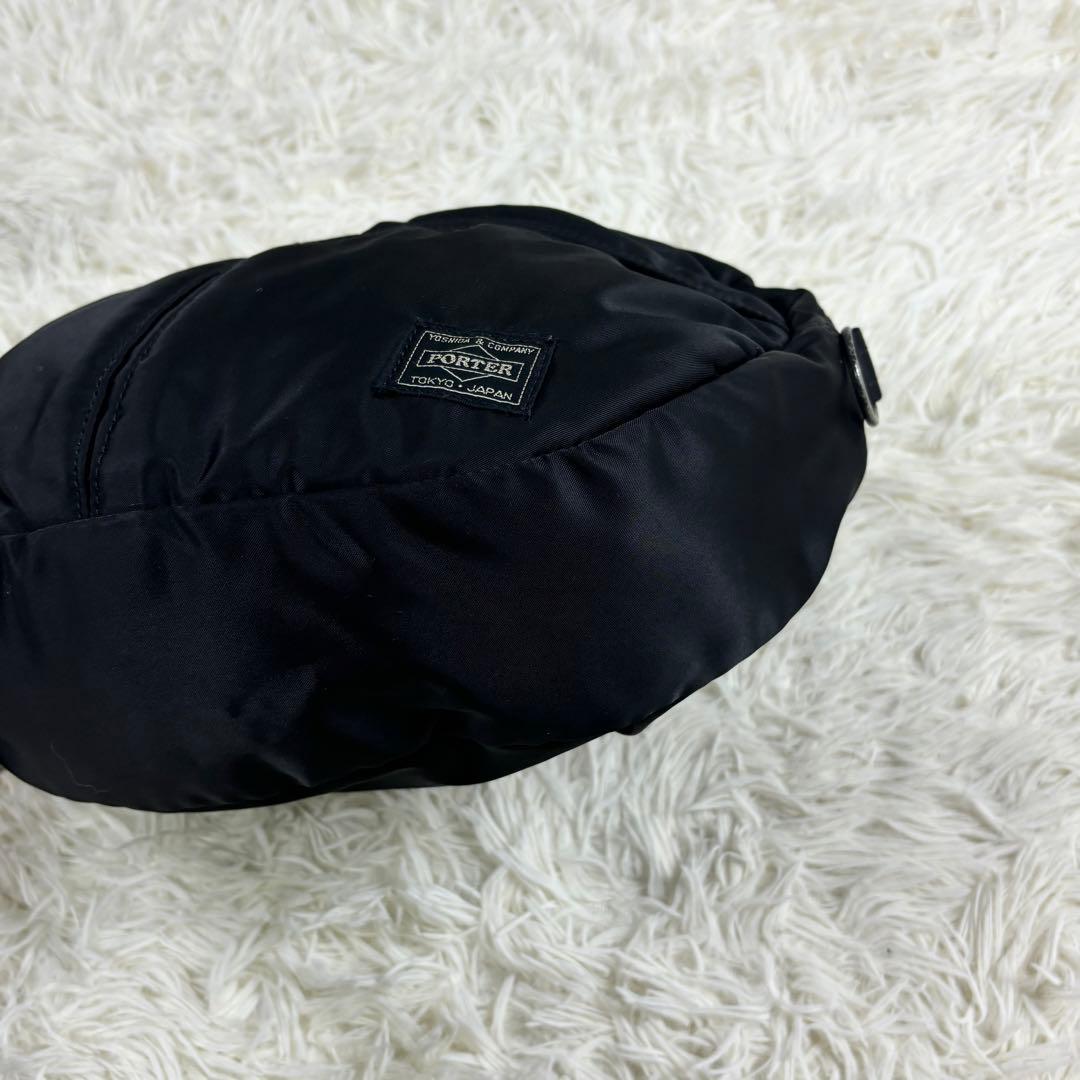 ポーター タンカー オーバル ハーフムーン ショルダーバッグ 黒 - メルカリ