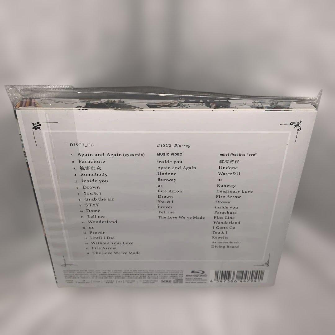 milet eyes (初回生産限定盤A)(Blu-ray Disc付)