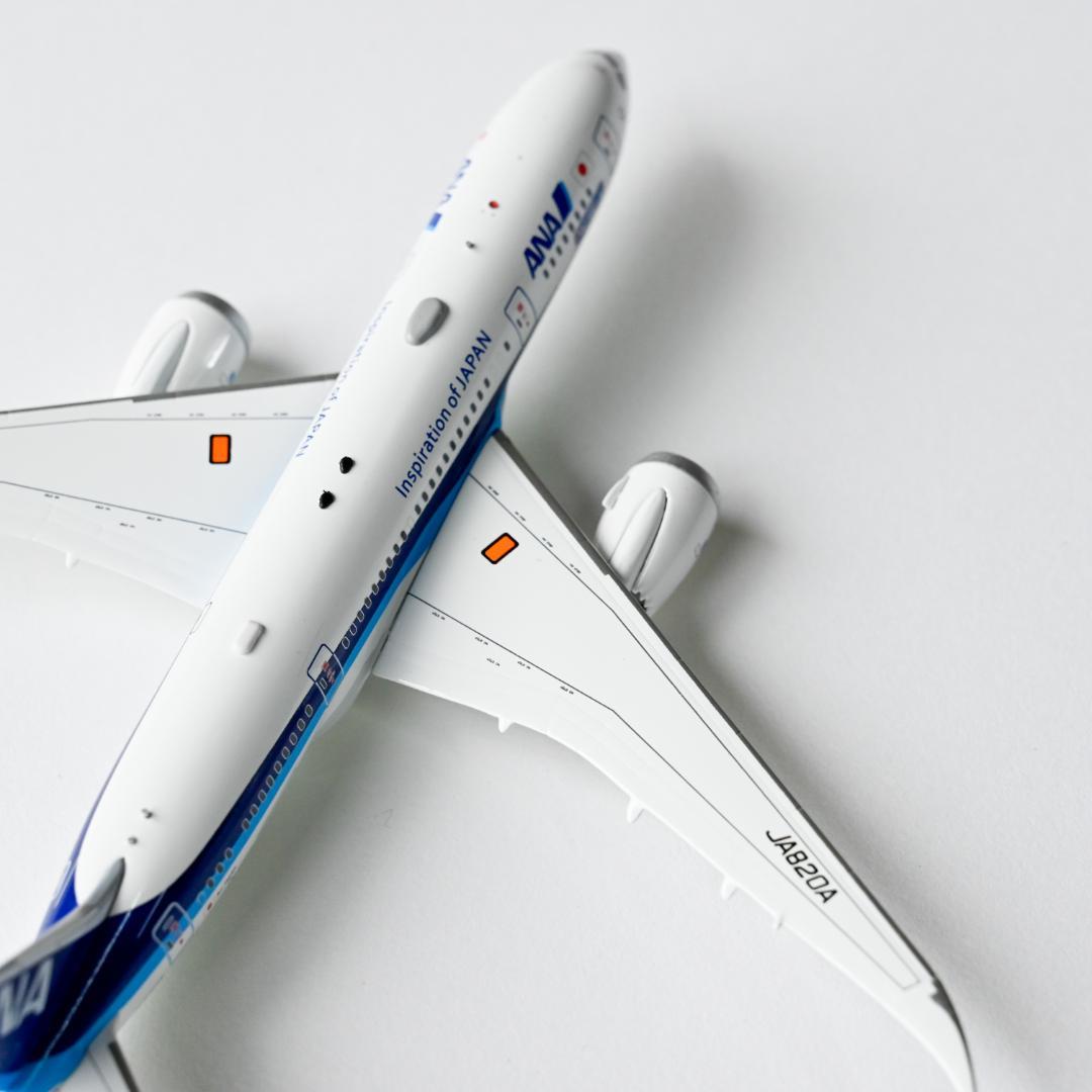 ANA B787-8 成田市制施行70周年 JA820A ギア着脱可 1/400 - メルカリ