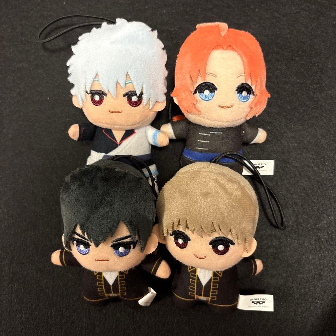 ナムコ限定 新劇場版 銀魂 -吉原大炎上- ちみっともぬい コンプリート