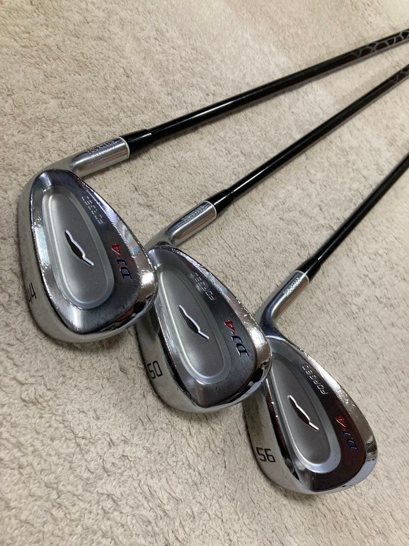 フォーティーンDJ-4ウェッジ 3本セット 44度 50度 56度 カーボン