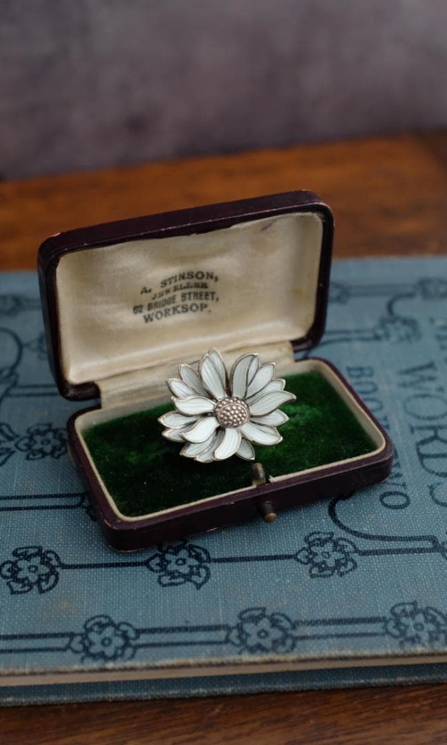 イギリスアンティークブローチケース＊英国アンティークボックス