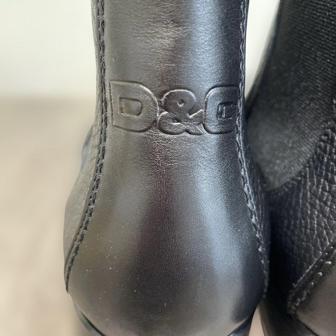 D&G ドルチェ&ガッバーナ 新品 メンズ サイドゴアブーツ42 - メルカリ