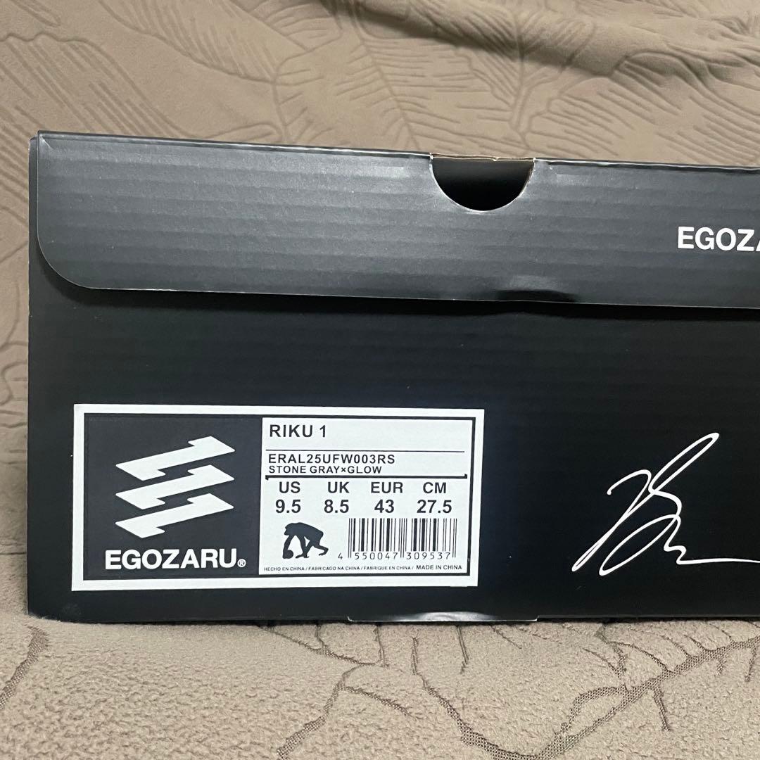 新品 EGOZARU RIKU 1 27.5cm 瀬川リク バッシュ エゴザル