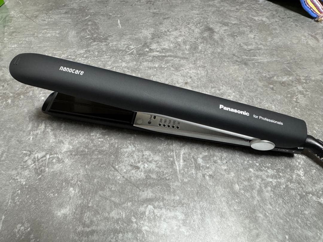 Panasonic nanocare ストレートヘアアイロン　EH-HSOEK Panasonic（パナソニック） EH-HSOEK-K ストレートアイロン ナノケア