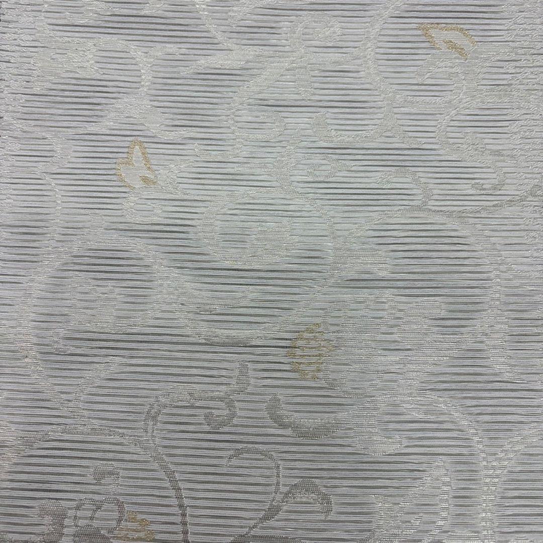 名古屋帯 西陣織 夏帯 絽 花唐草 お仕立て込み