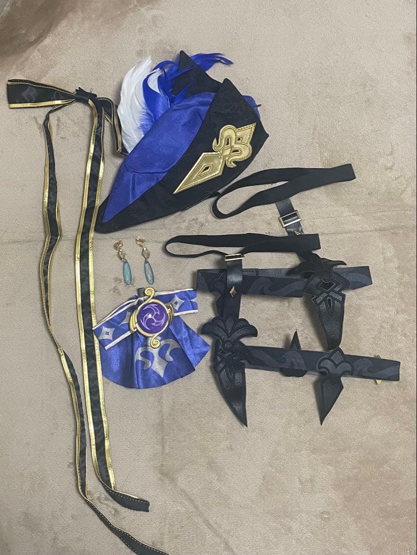 原神】 クロリンデ コスプレ 衣装 ウィッグ フルセット 武器 赦罪銃