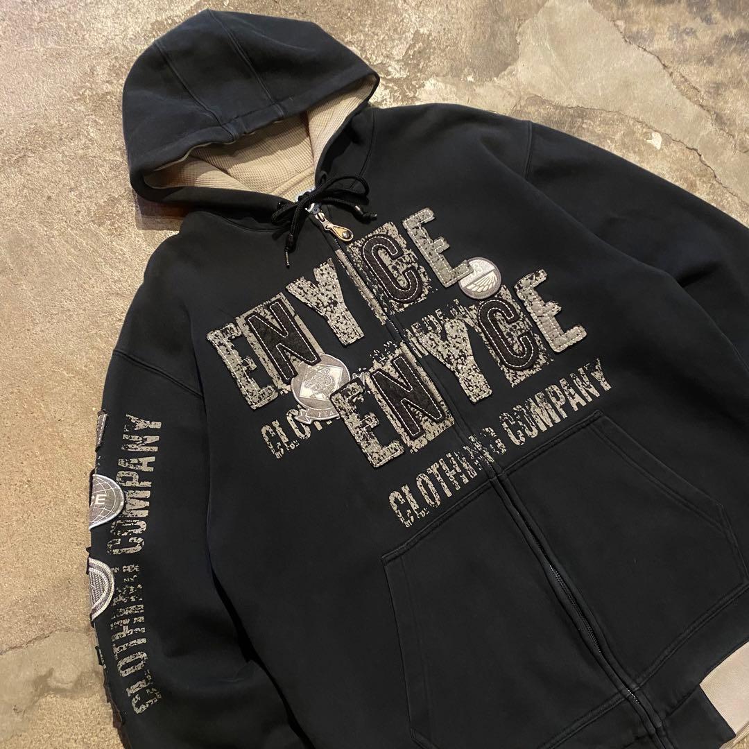 XL 00's ENYCE エニーチェ スウェット セットアップ 黒 - メルカリ