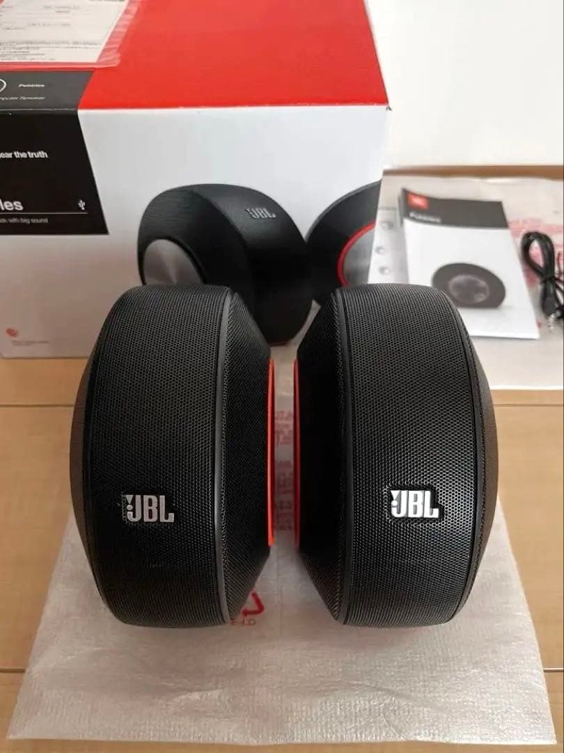 JBL pebbles 箱付属品完備 スピーカー 卓上 PCスピーカー - メルカリ