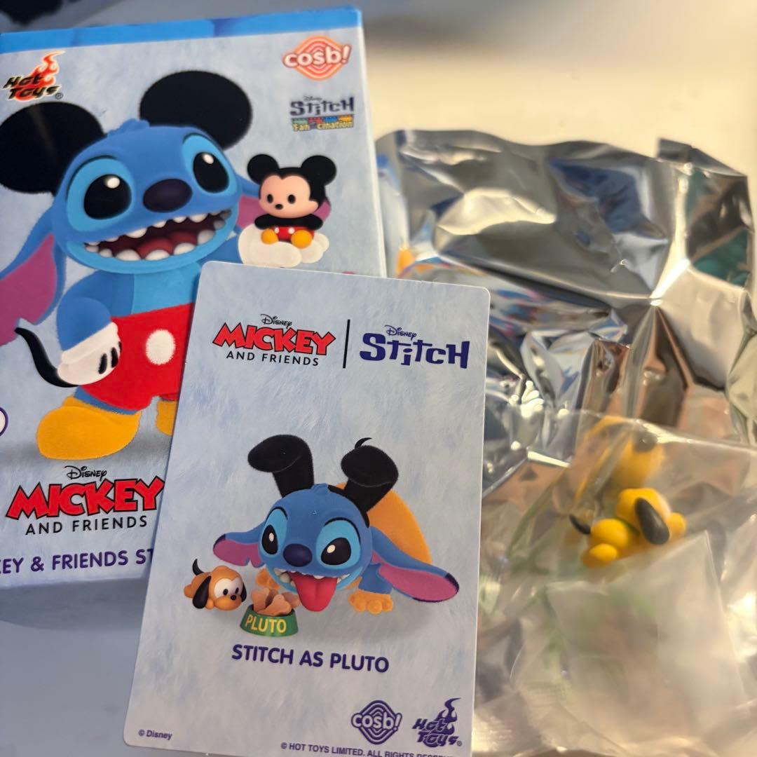 中身未開封 ホットトイズ HOT TOYS コスビ スティッチ ミッキー