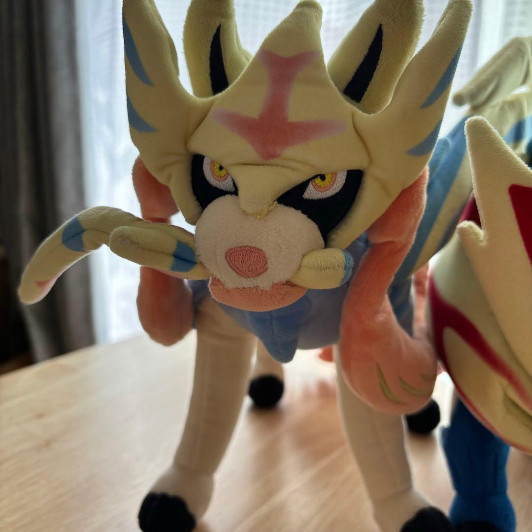 ザシアン ザマゼンタ ぬいぐるみ ポケモンセンター 限定 レア 希少