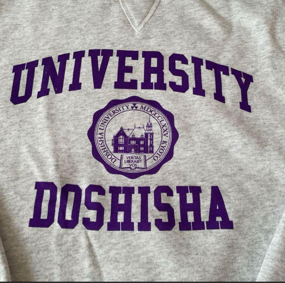 ZOZO 関西六大学コラボ 同志社大学 カレッジロゴ コラボスウェット