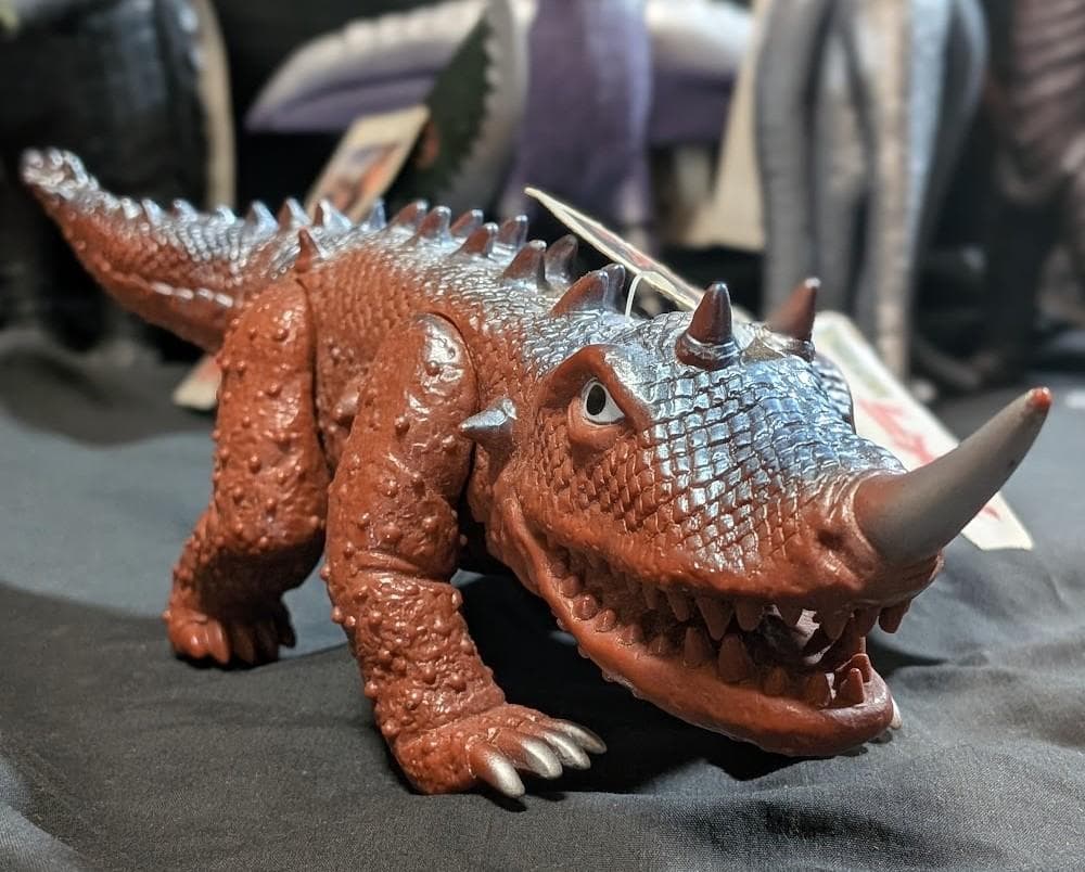 昭和ガメラ＆対戦怪獣（バンダイ）タグ付ソフビ コンプリート7体セット