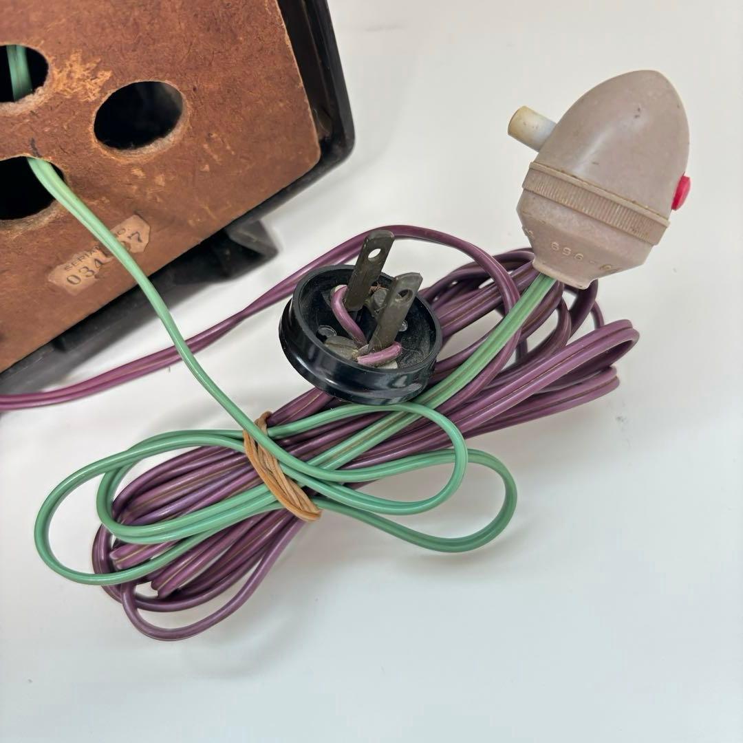 ひでさん様　美品 松下 DX -370 昭和レトロ 真空管ラジオ 受信確認