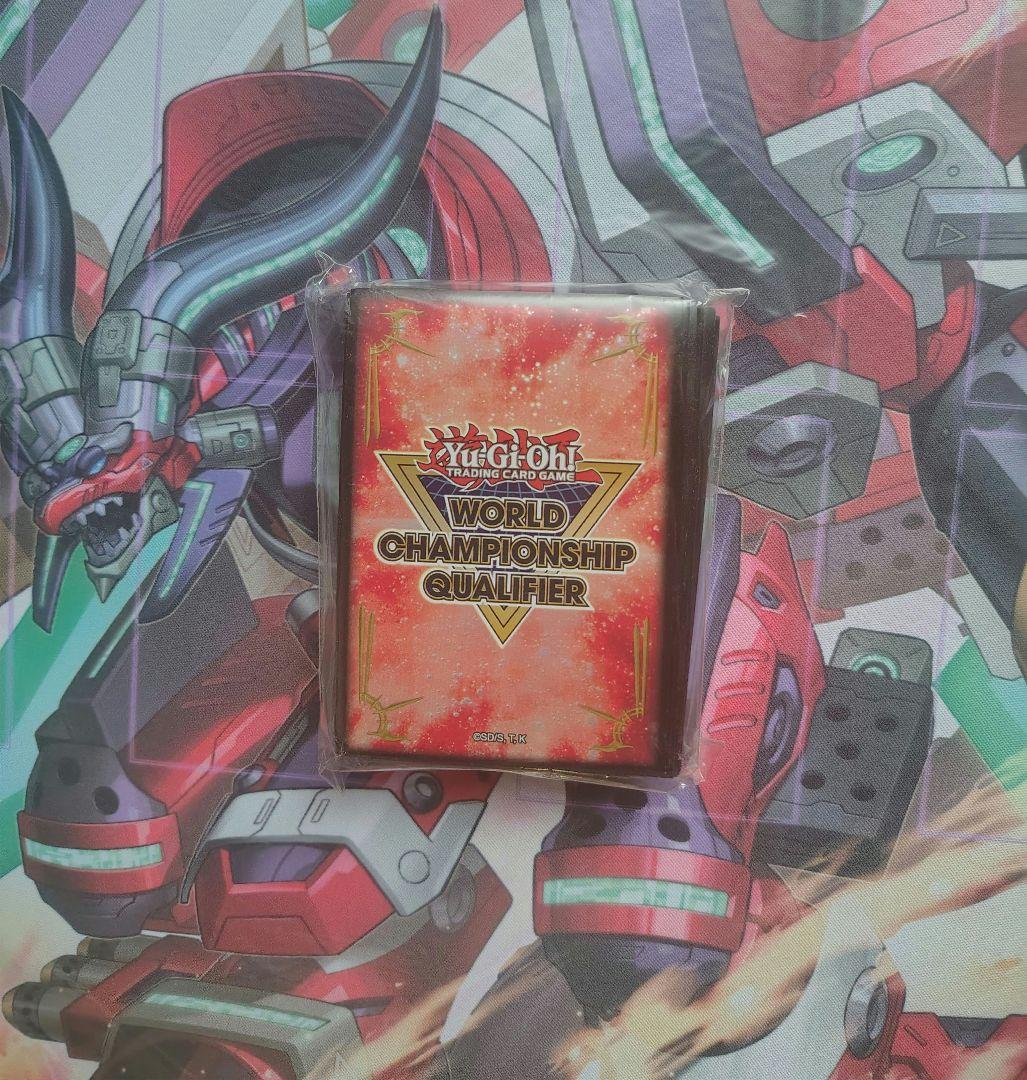 遊戯王 WCQ 2025 スリーブ 赤 100枚 新品 未開封 - メルカリ