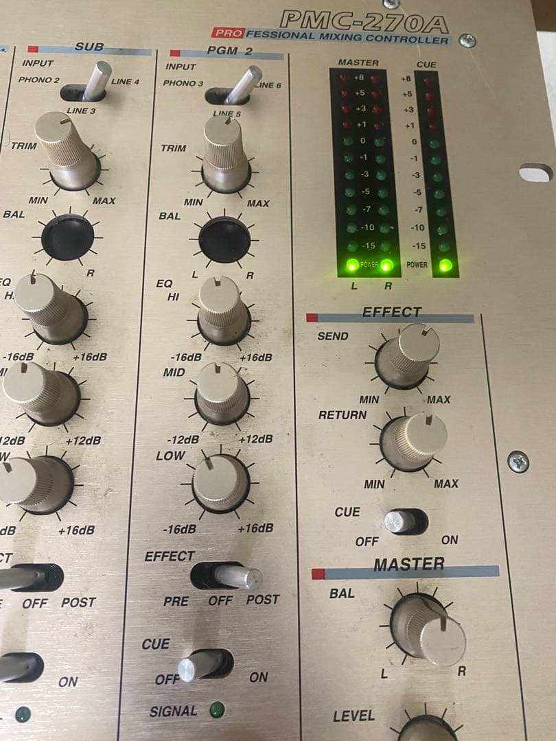 VESTAX PMC-270A 改 ロータリーミキサー DJミキサー urei - メルカリ