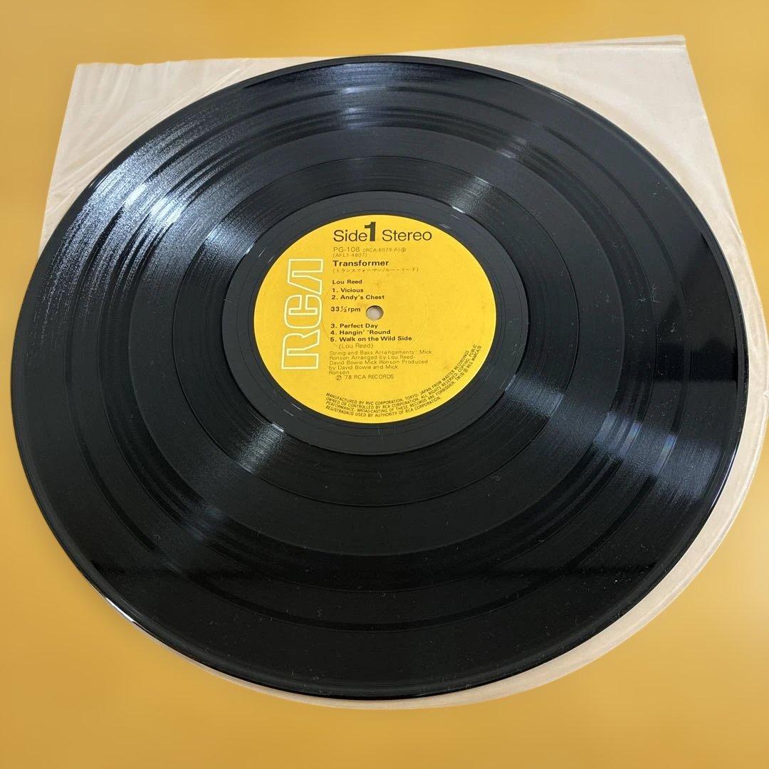 トランスフォーマー/ ルー・リード 国内盤レコード 1978年 - メルカリ