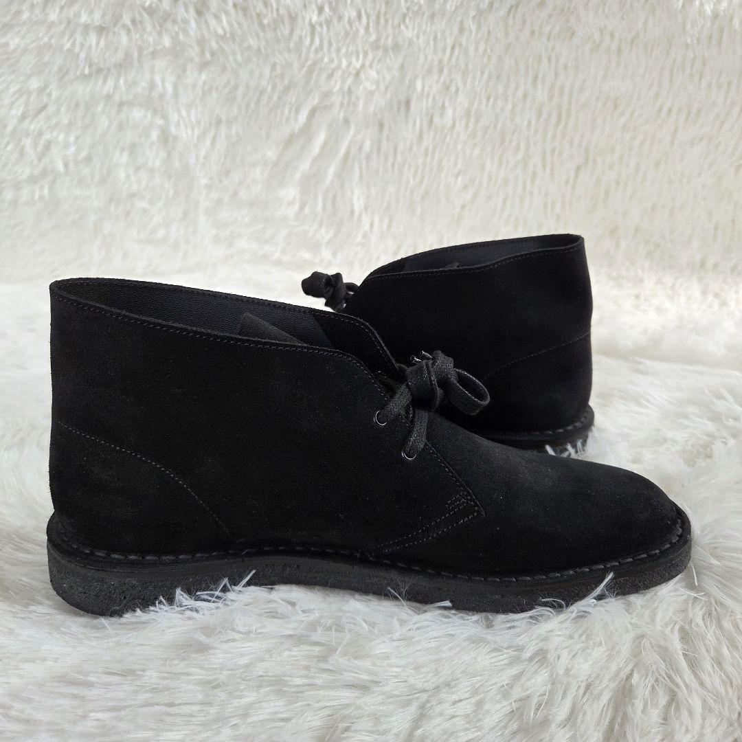 COMME des GARCONS ブラック スエード チャッカブーツ 27の通販はau